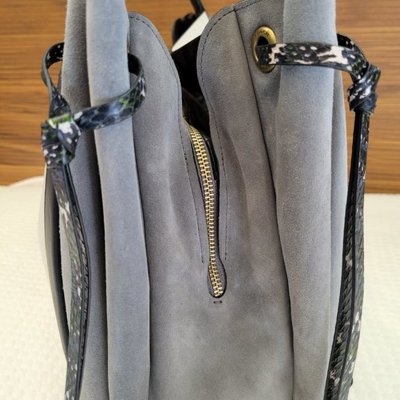 Coach Harmony Hobo In Colorblock Exotic Details - Picture 8 of 16